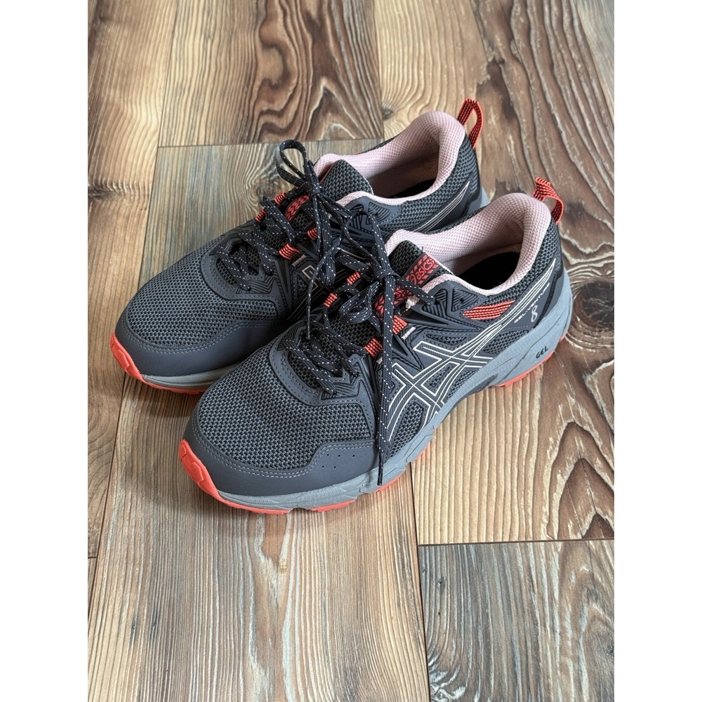 ASICS 'GEL Venture 8' Running Shoe Dark Gray Women's Size 10